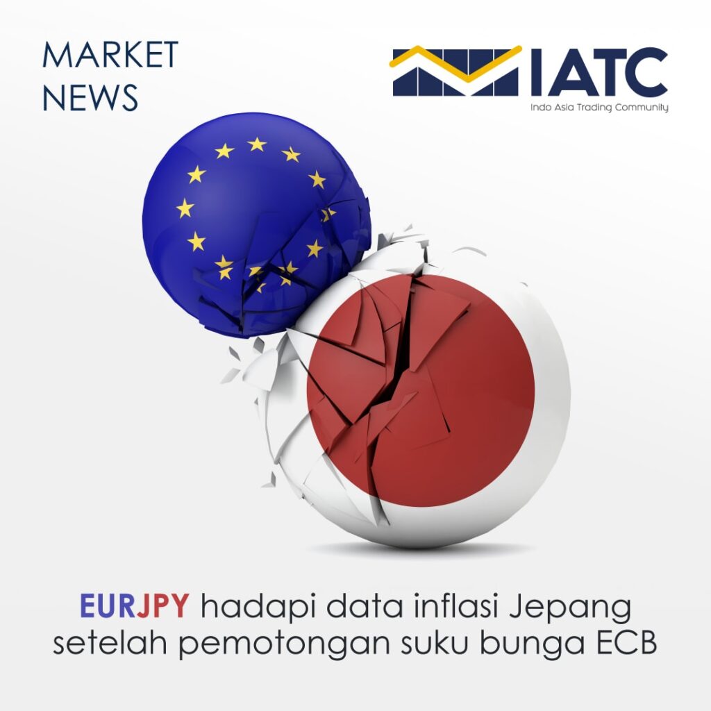 Berita hari ini EURJPY Hadapi Data Inflasi Jepang Setelah Pemotongan Suku Bunga ECB