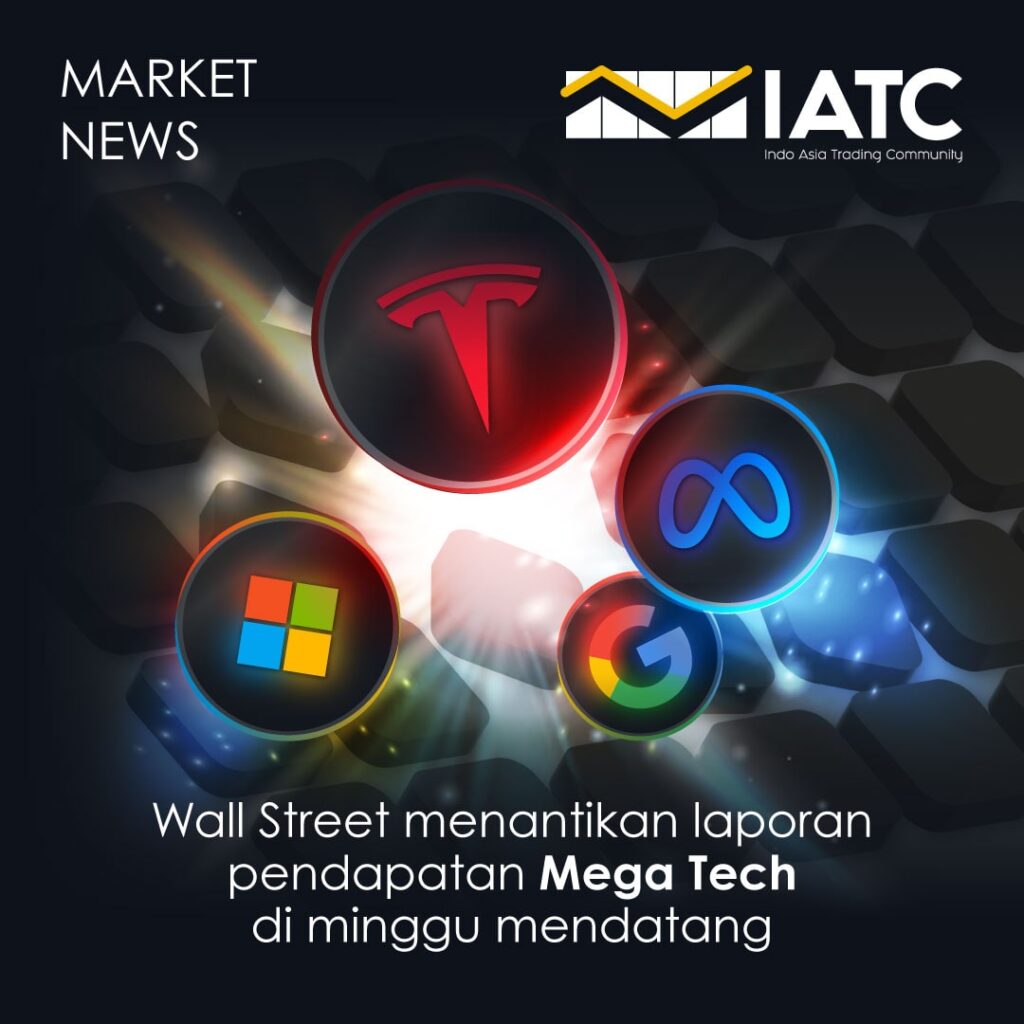 berita hari ini Wall Street Menantikan Laporan Pendapatan Mega Tech di Minggu Mendatang