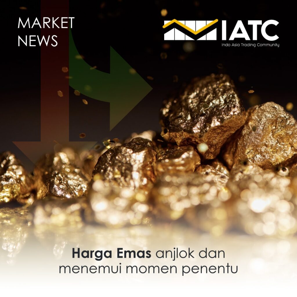 Berita hari ini Harga Emas Anjlok dan Menemui Momen Penentu