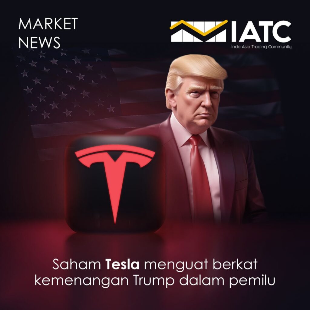 Berita Hari Ini Saham Tesla Menguat Berkat Kemenangan Trump dalam Pemilu