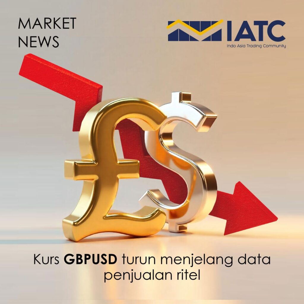 Berita hari ini Kurs GBPUSD Turun Menjelang Data Penjualan Ritel